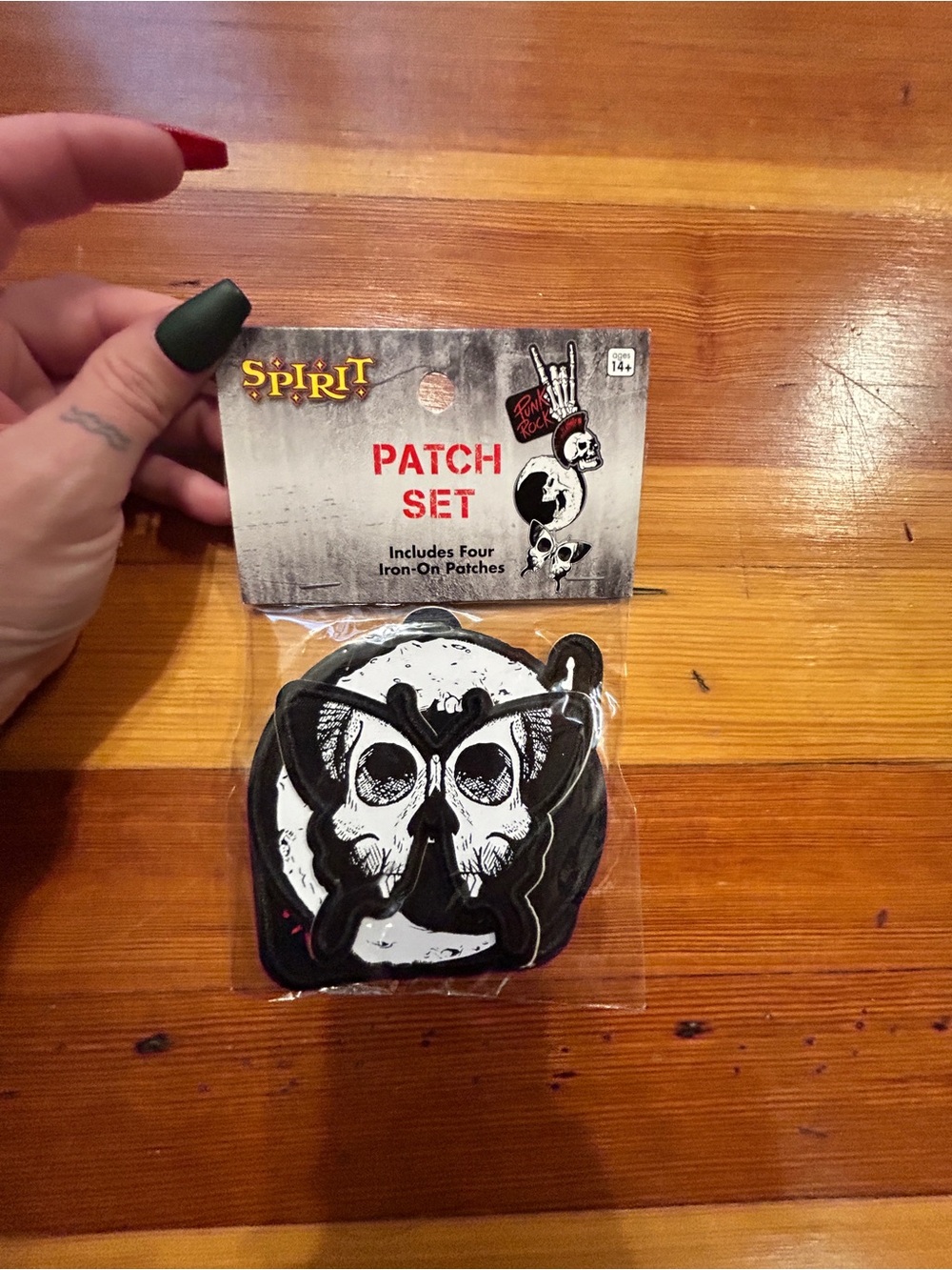 Iron or sew on punk rock patches